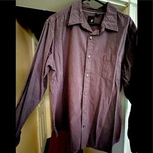 J Ferrar, stripped dressed shirt